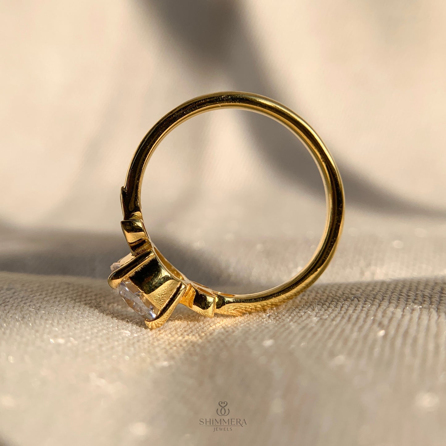 Oval Engagement Ring With Side Stones