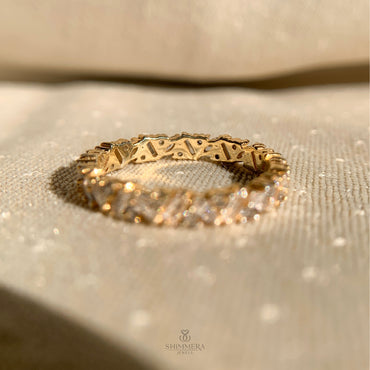 Marquise Diamond Wedding Bands