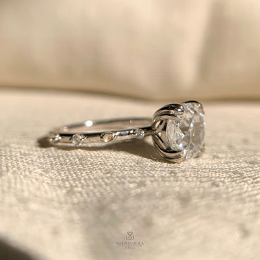 Diamond White Gold Engagement Ring