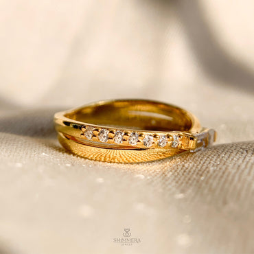 Best Lab Grown Diamonds Criss Cross Ring