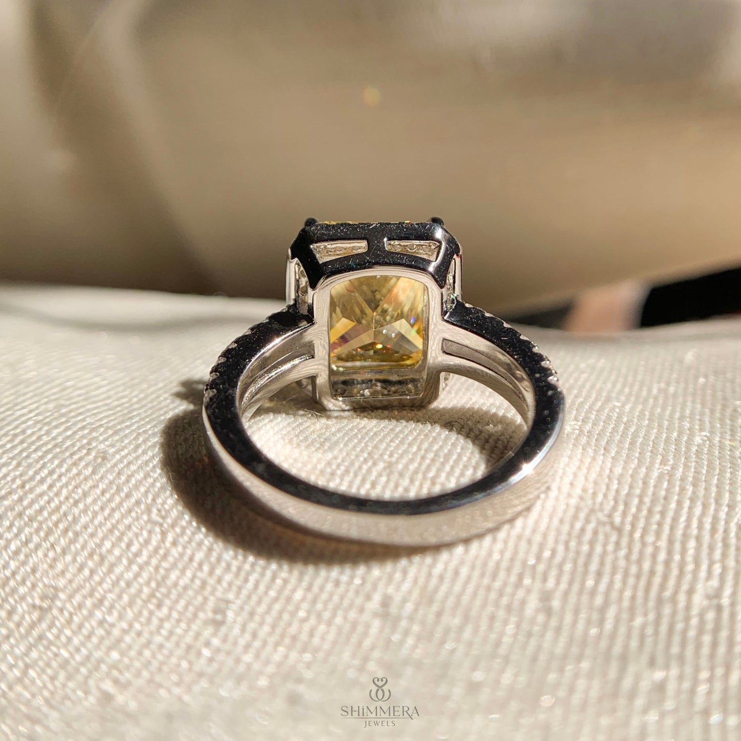 Hidden Halo Ring