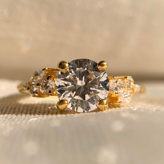 Nature Inspired Moissanite Engagement Rings
