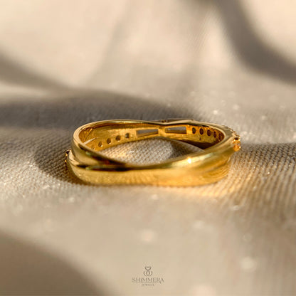 Best Lab Grown Diamonds Criss Cross Ring