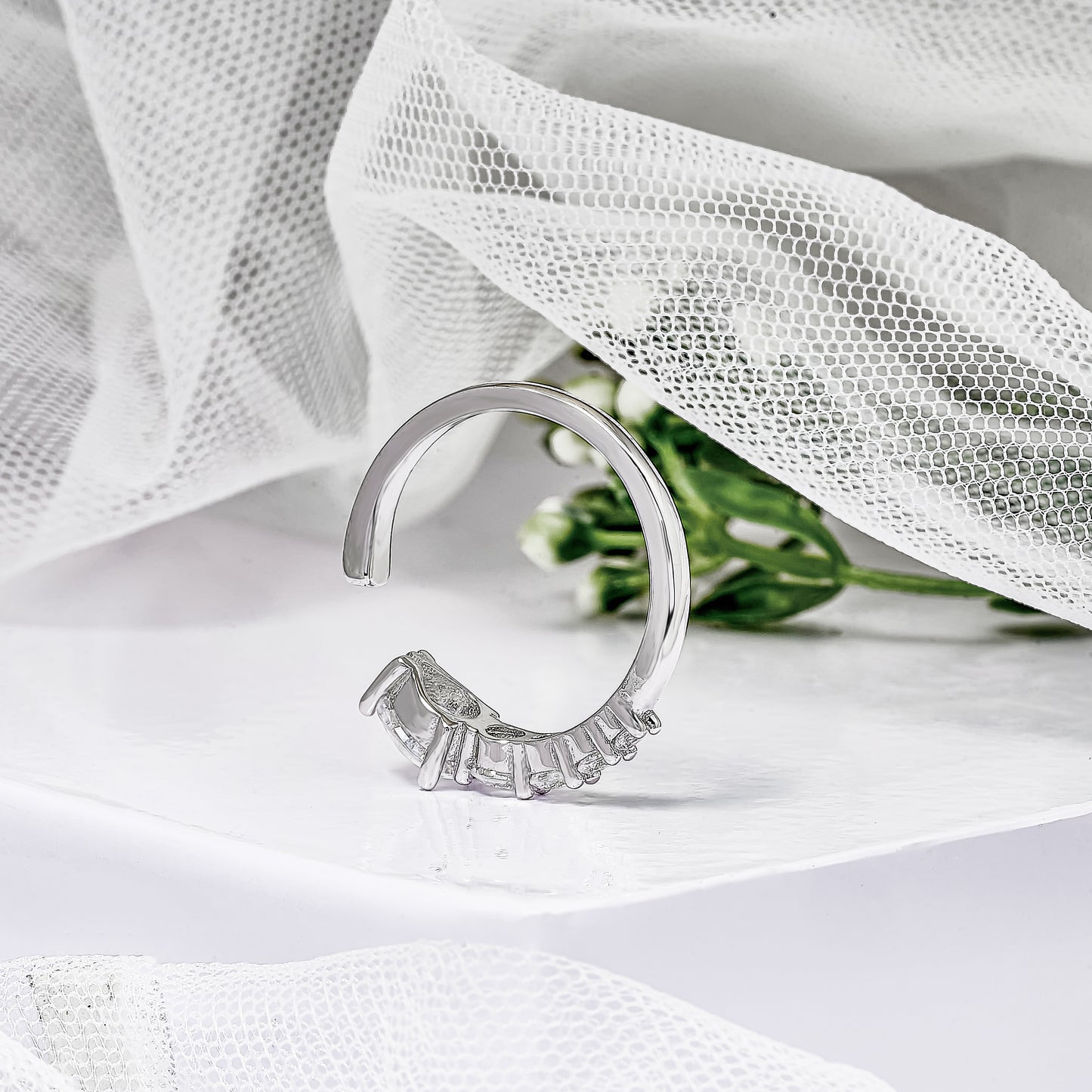 Forever Grown Diamonds Lab-Created Diamond Wrap Ring