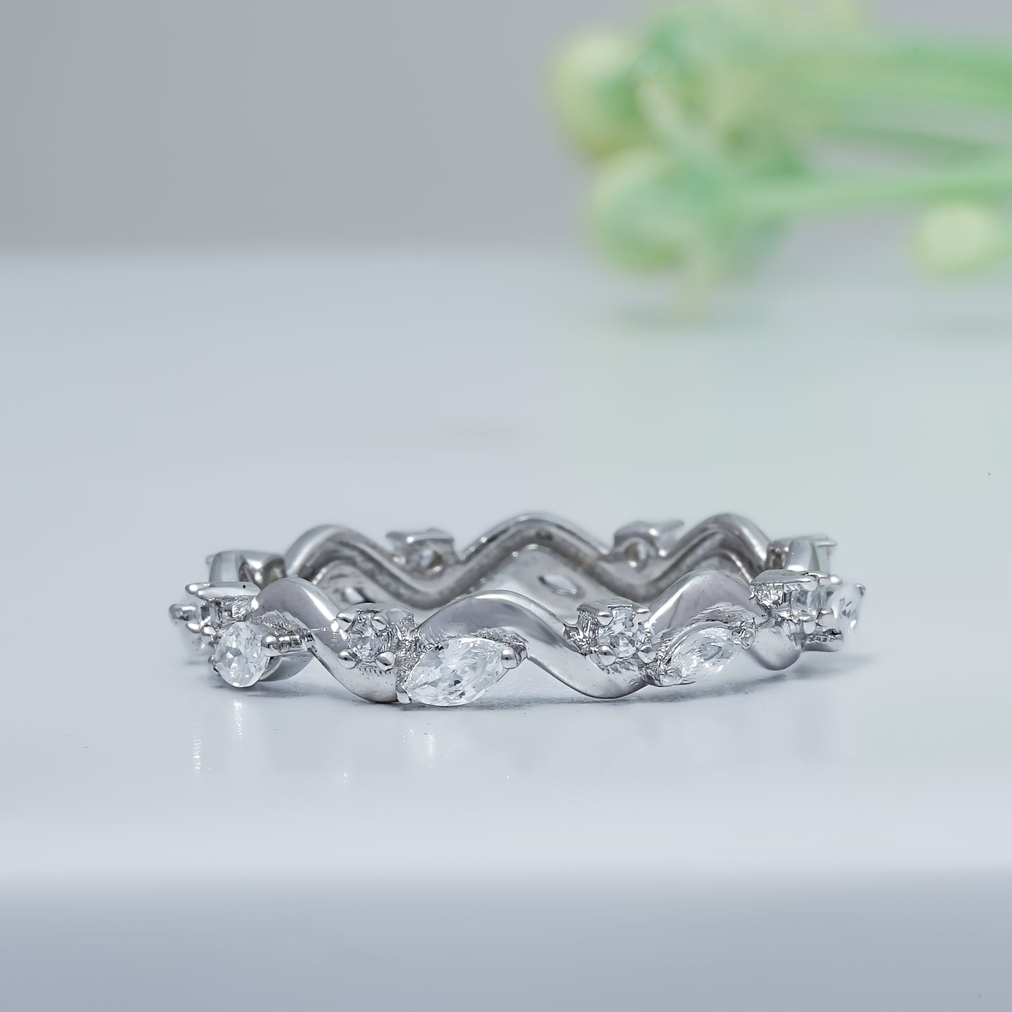 Diamond Stackable Rings
