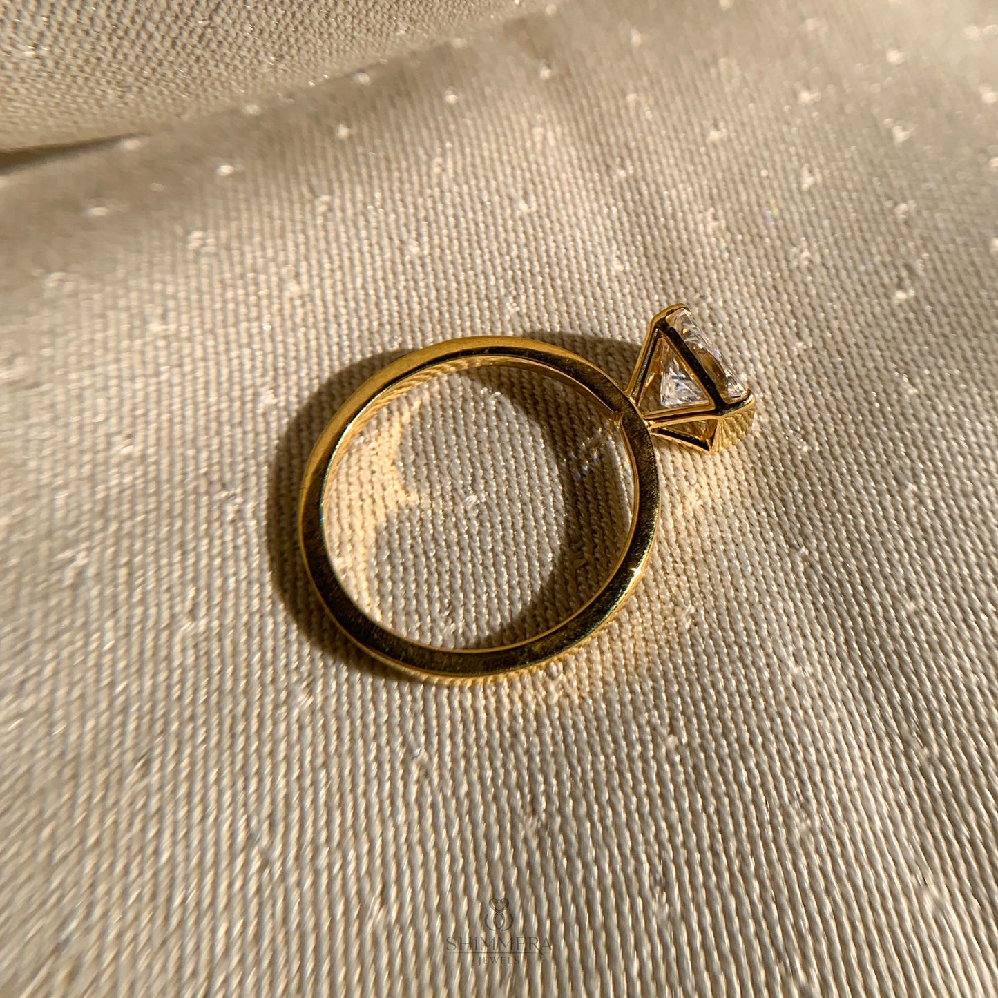 Yellow Gold Engagement Ring