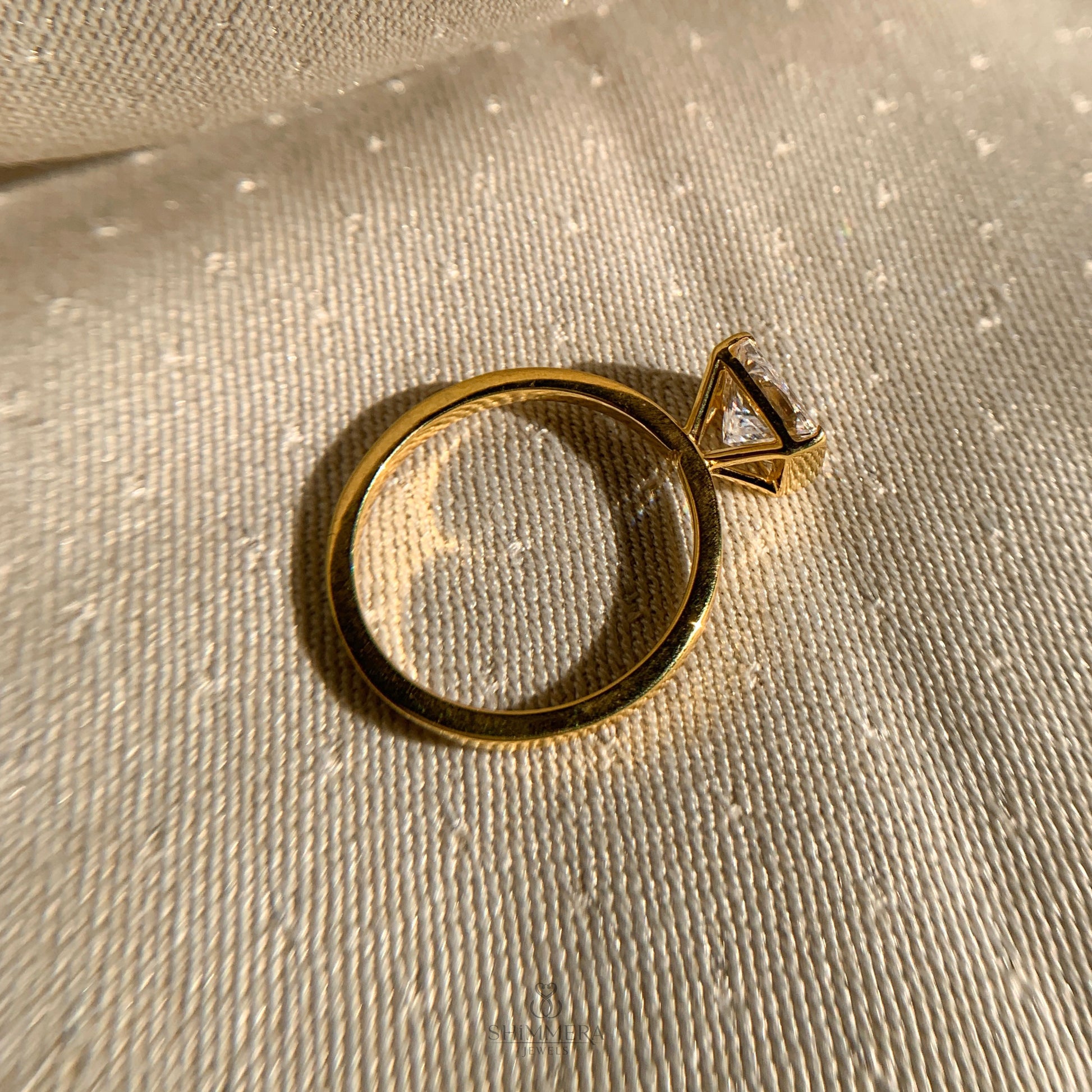 Yellow Gold Engagement Ring