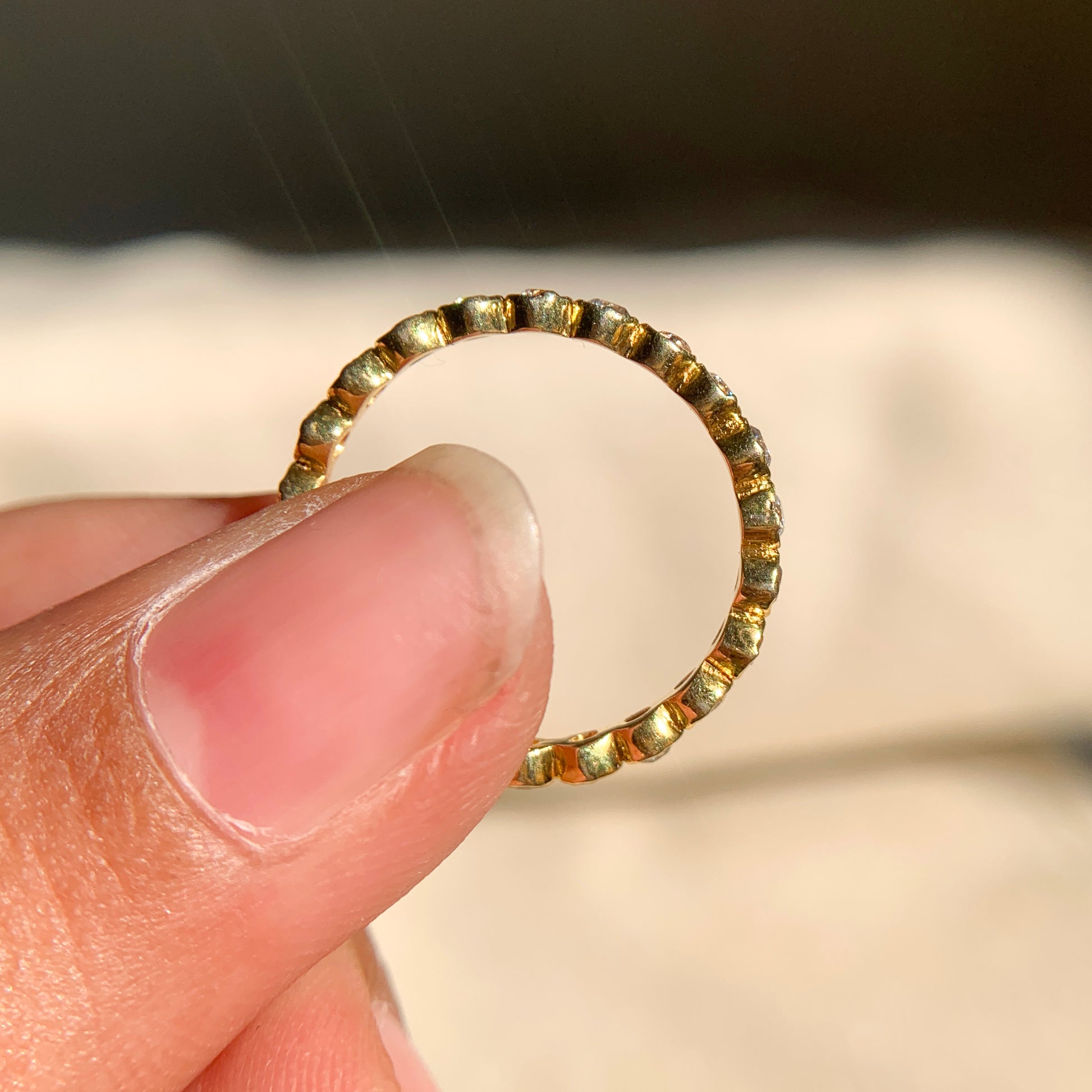  Round Diamond Eternity Band Ring